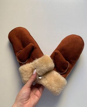 Рукавицы из овчины